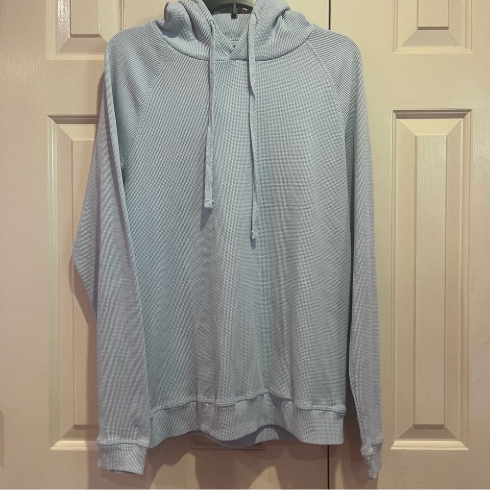 Surf & Swim Co Hooded Waffle Knit Sweatshirt Size XL Coastal